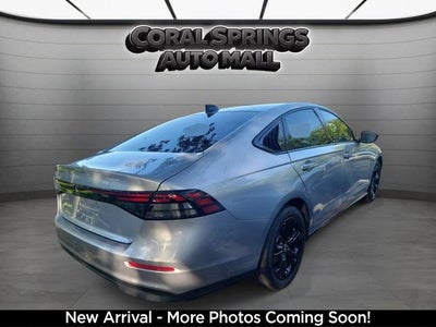 2025 Honda Accord Sedan SE