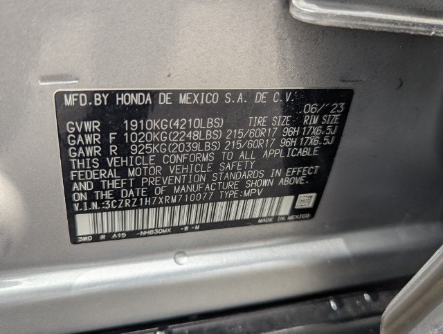 2024 Honda HR-V EX-L