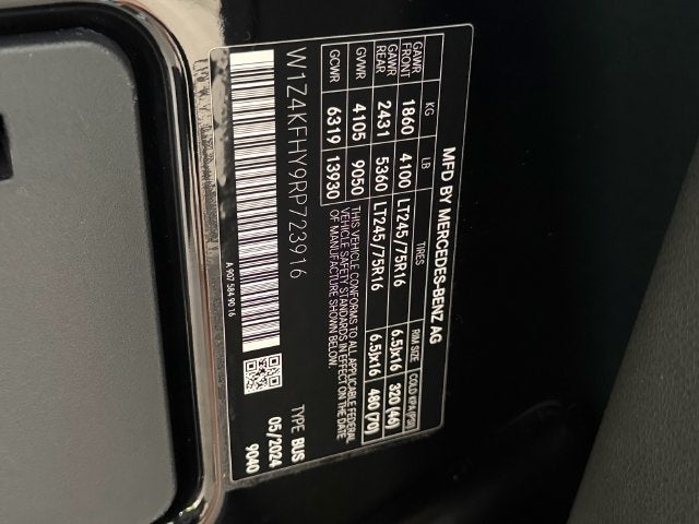 2024 Mercedes-Benz Sprinter Passenger Van NA