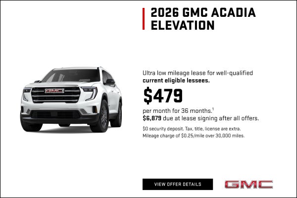 Ultra low mileage lease for well-qualified current eligible lessees. 

$479 per month for 36 mont...