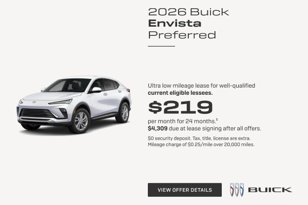 Ultra low mileage lease for well-qualified current eligible lessees.

$219 per month for 24 month...